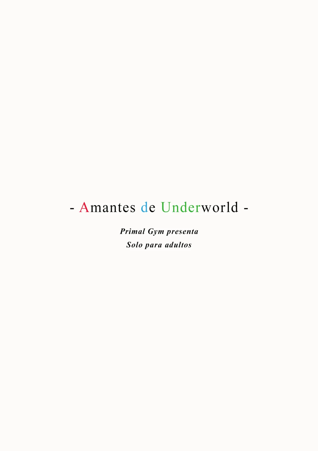 Amantes de Underworld