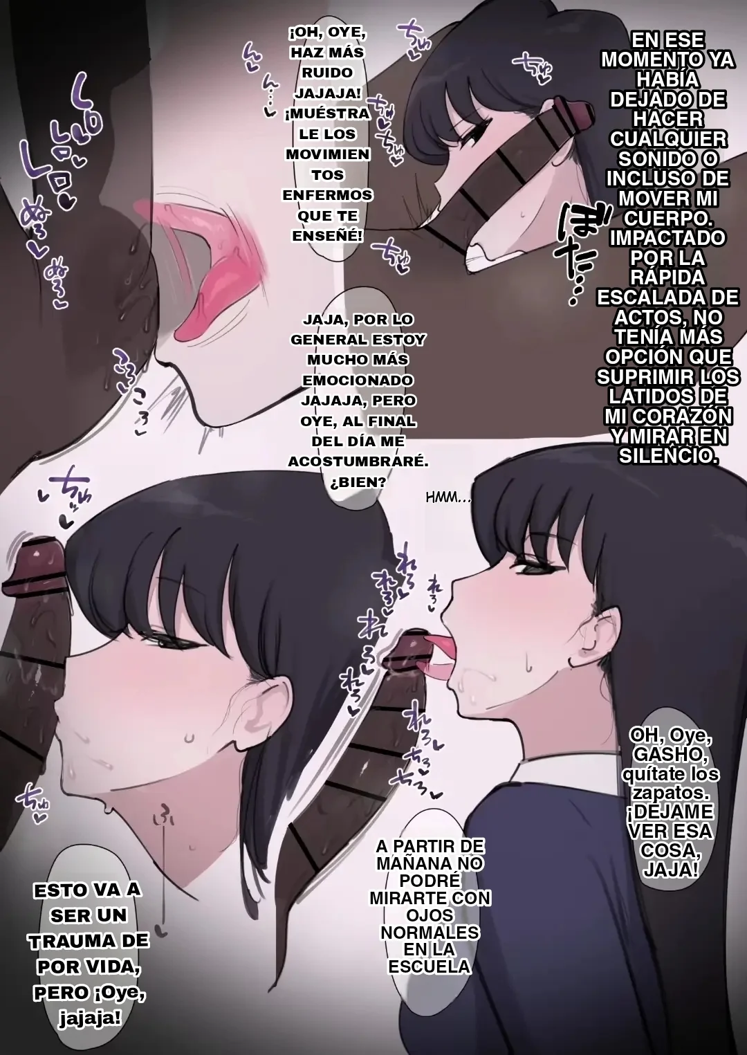 Komi-San haciendo amigos #2