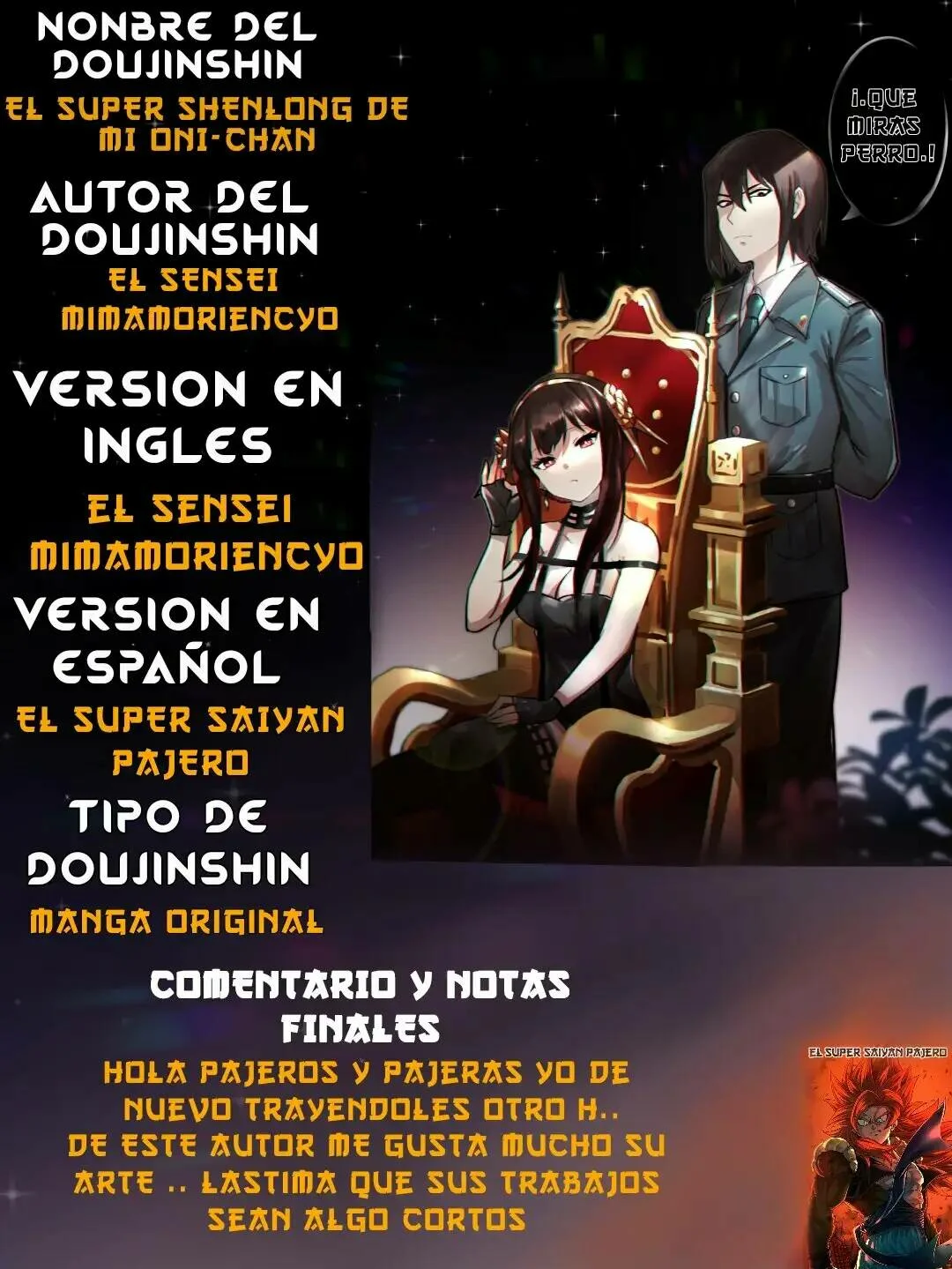 EL GRAN SHENLONG DE MI ONI-CHAN MAYOR 