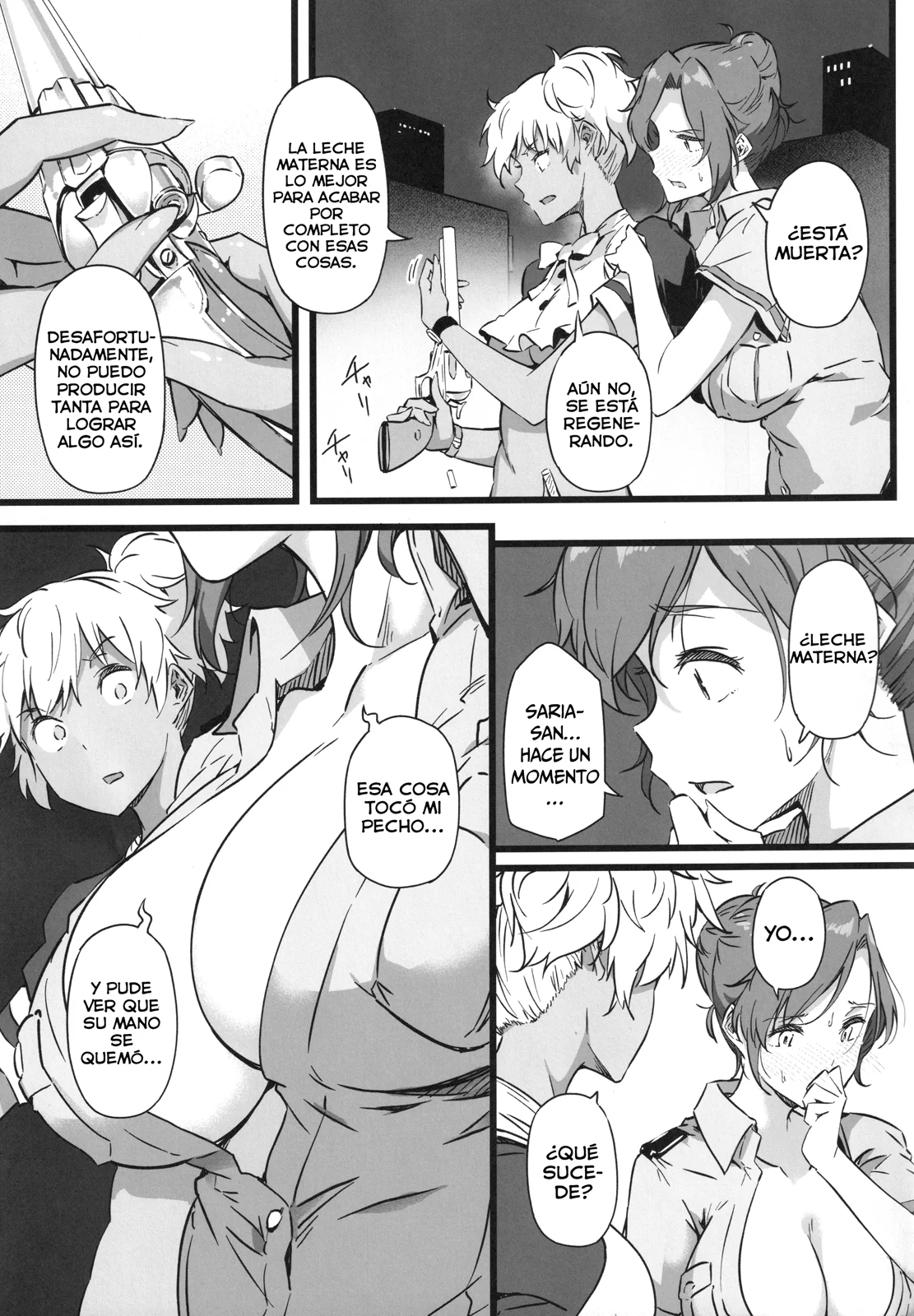 Armas-Leche Materna-Vampiros Parte 02 (Juu to Bonyuu to Kyuuketsuki)