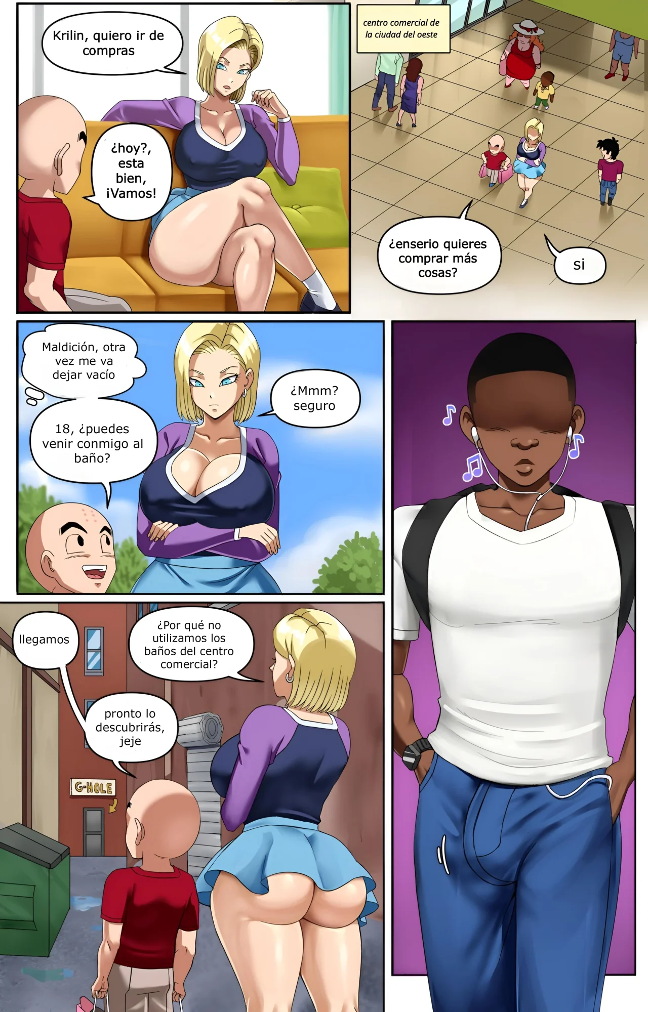 Android 18 NTR 4 Pinkpawg