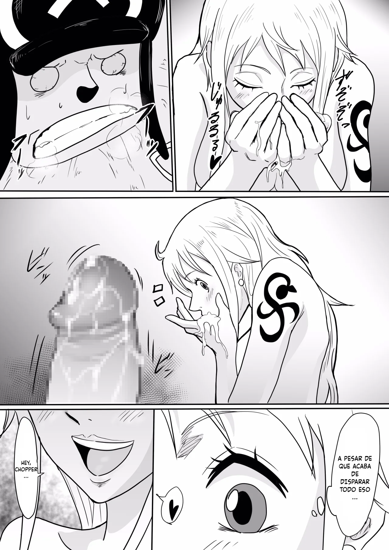 Nami to Chopper ga Sex Shimakuru Hon