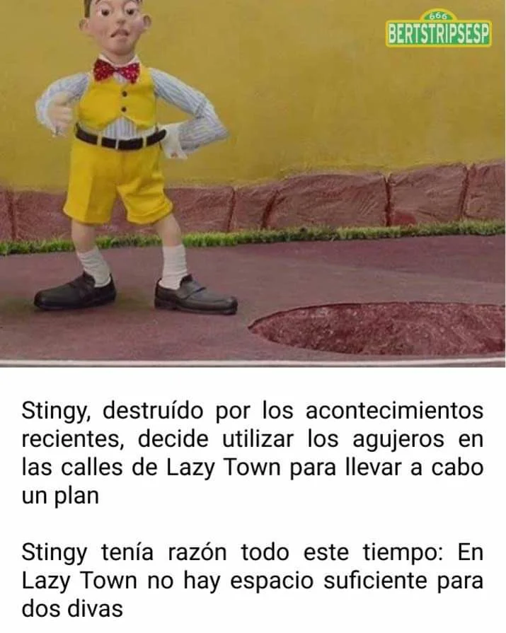 StingyTacus - Serendipia de amor en Lazy Town