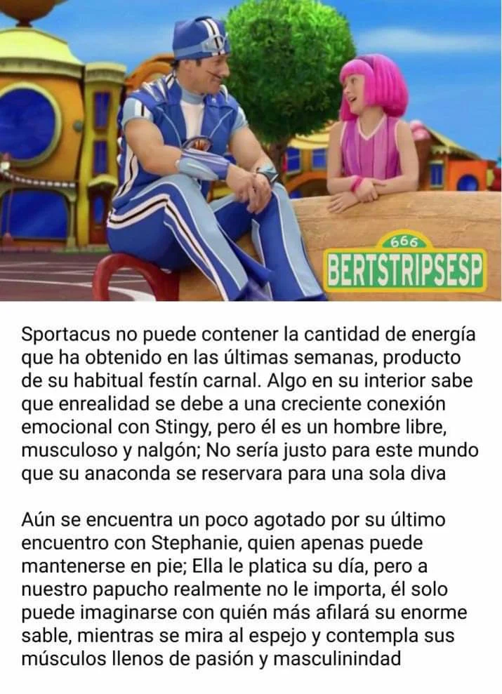 StingyTacus - Serendipia de amor en Lazy Town