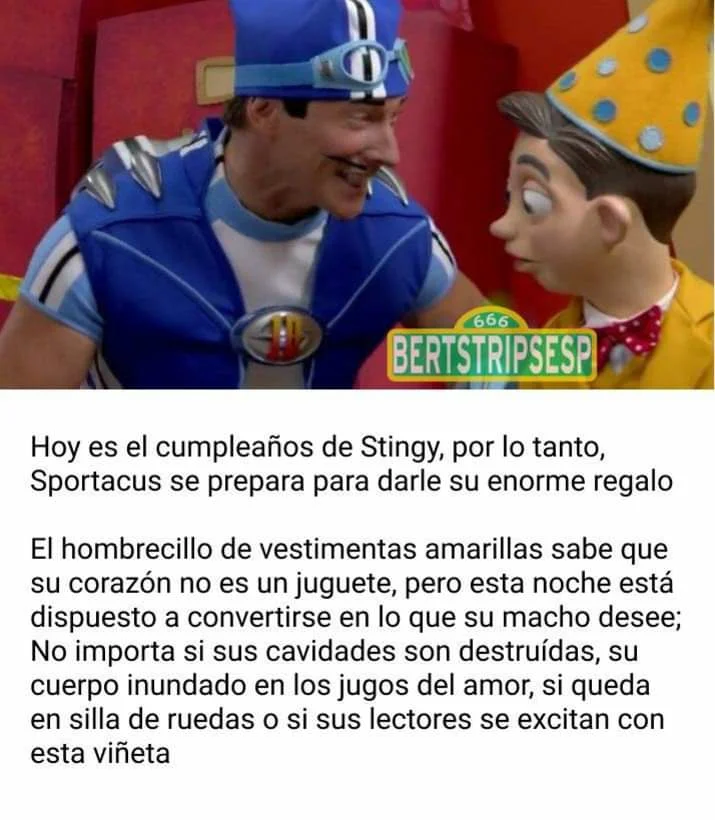 StingyTacus - Serendipia de amor en Lazy Town