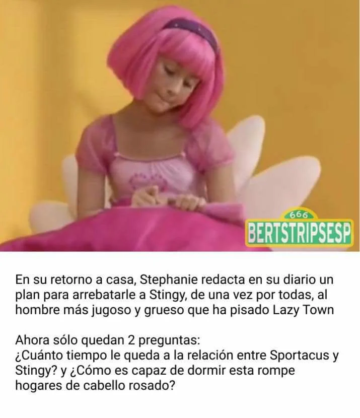 StingyTacus - Serendipia de amor en Lazy Town