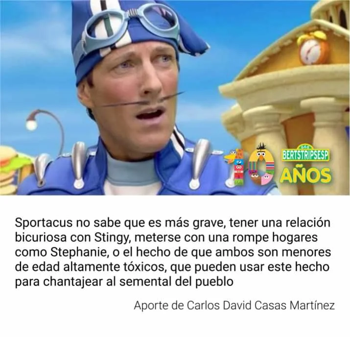 StingyTacus - Serendipia de amor en Lazy Town