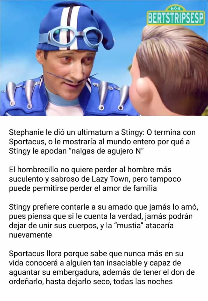 StingyTacus - Serendipia de amor en Lazy Town