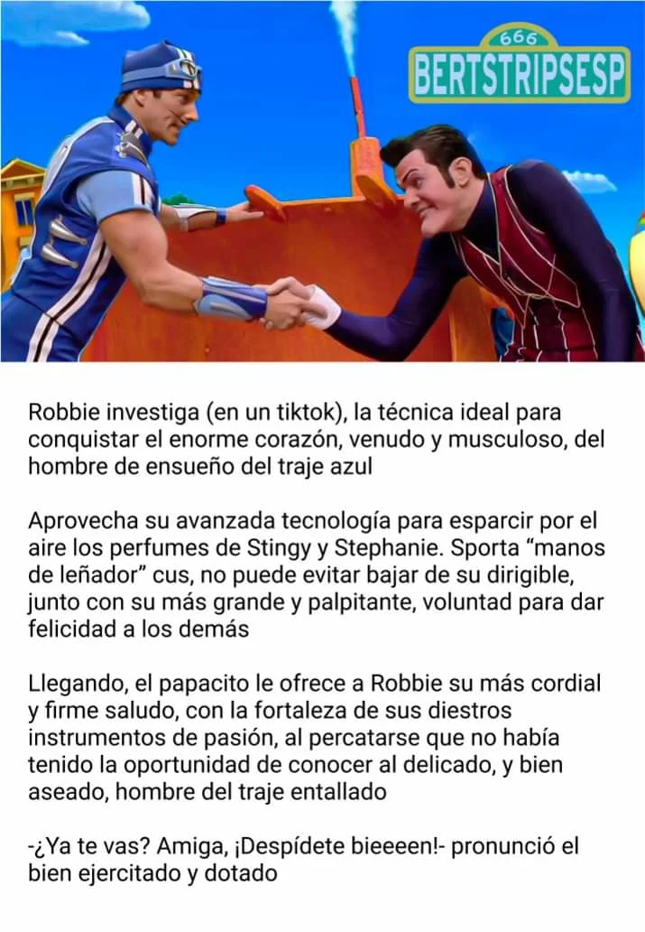 StingyTacus - Serendipia de amor en Lazy Town