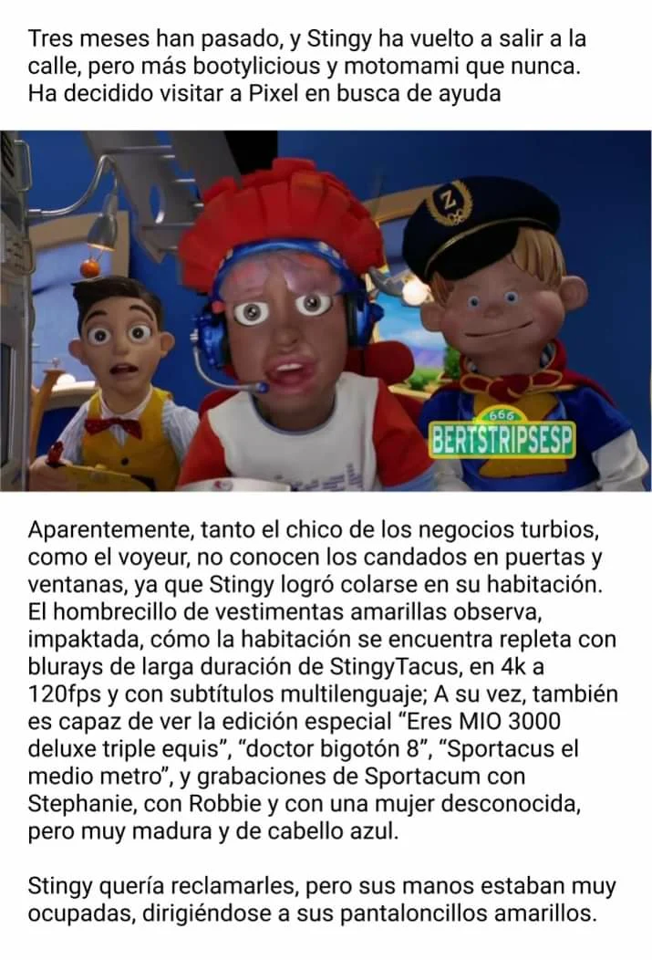 StingyTacus - Serendipia de amor en Lazy Town