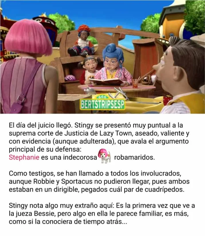 StingyTacus - Serendipia de amor en Lazy Town