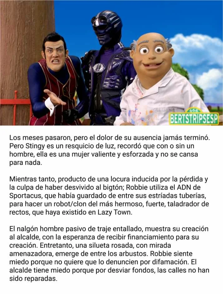 StingyTacus - Serendipia de amor en Lazy Town