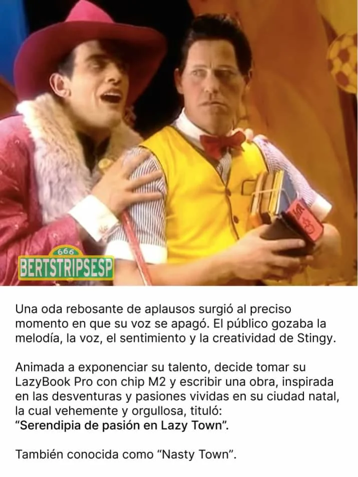 StingyTacus - Serendipia de amor en Lazy Town