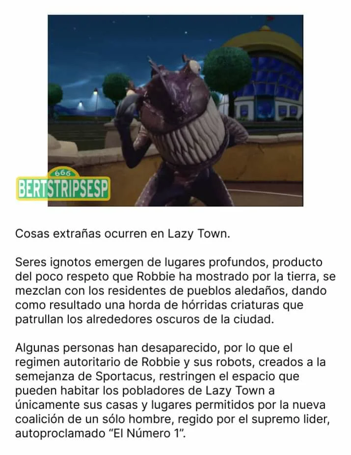 StingyTacus - Serendipia de amor en Lazy Town