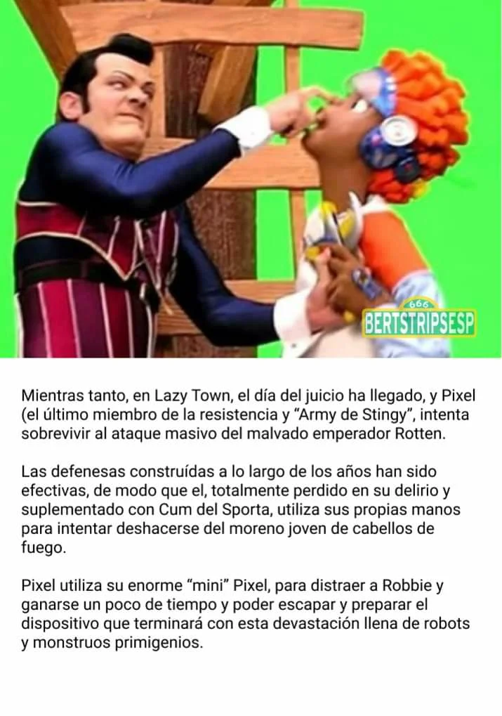 StingyTacus - Serendipia de amor en Lazy Town