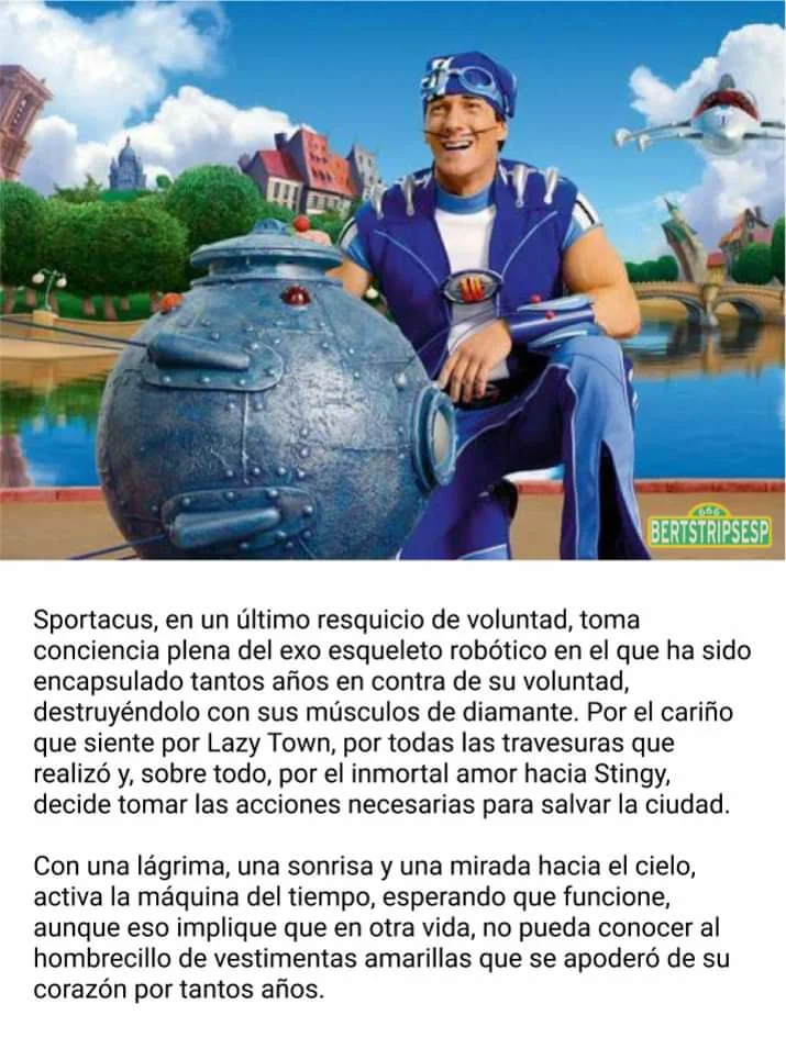 StingyTacus - Serendipia de amor en Lazy Town