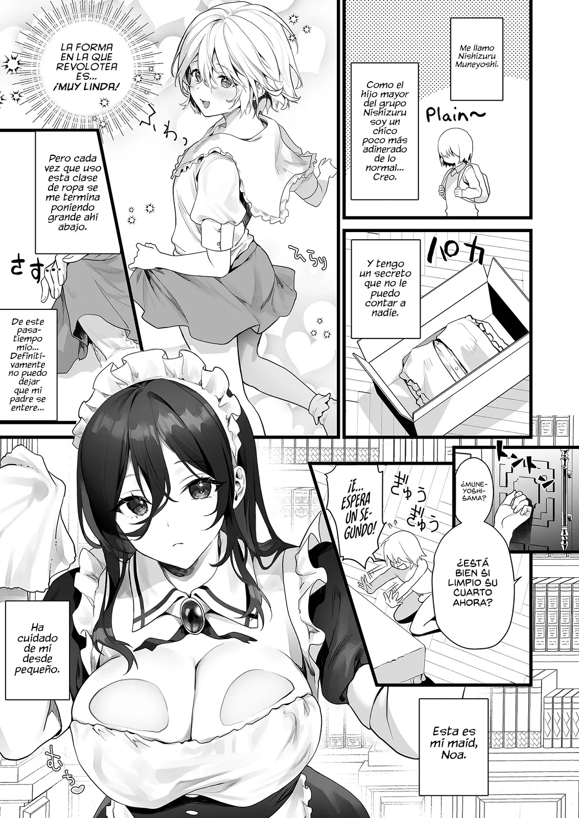 Otokonoko wa Maid no Love Doll - El Femboy es el Muñeco Amoroso de su Sirvienta (Sin censura)