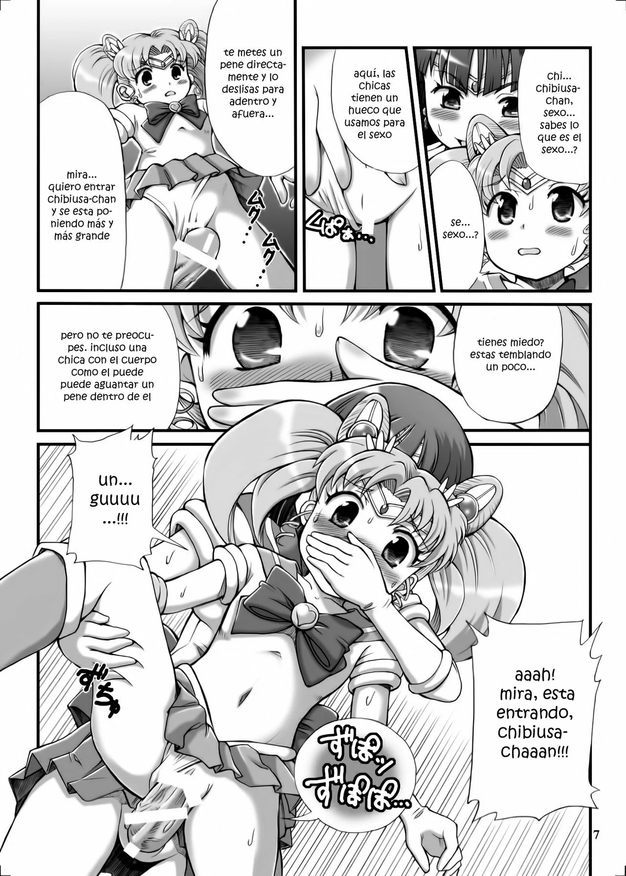  [Oboro & Tempo Gensui Dou (Tempo Gensui)] Milky Moon (Bishoujo Senshi Sailor Moon) [Spanish]