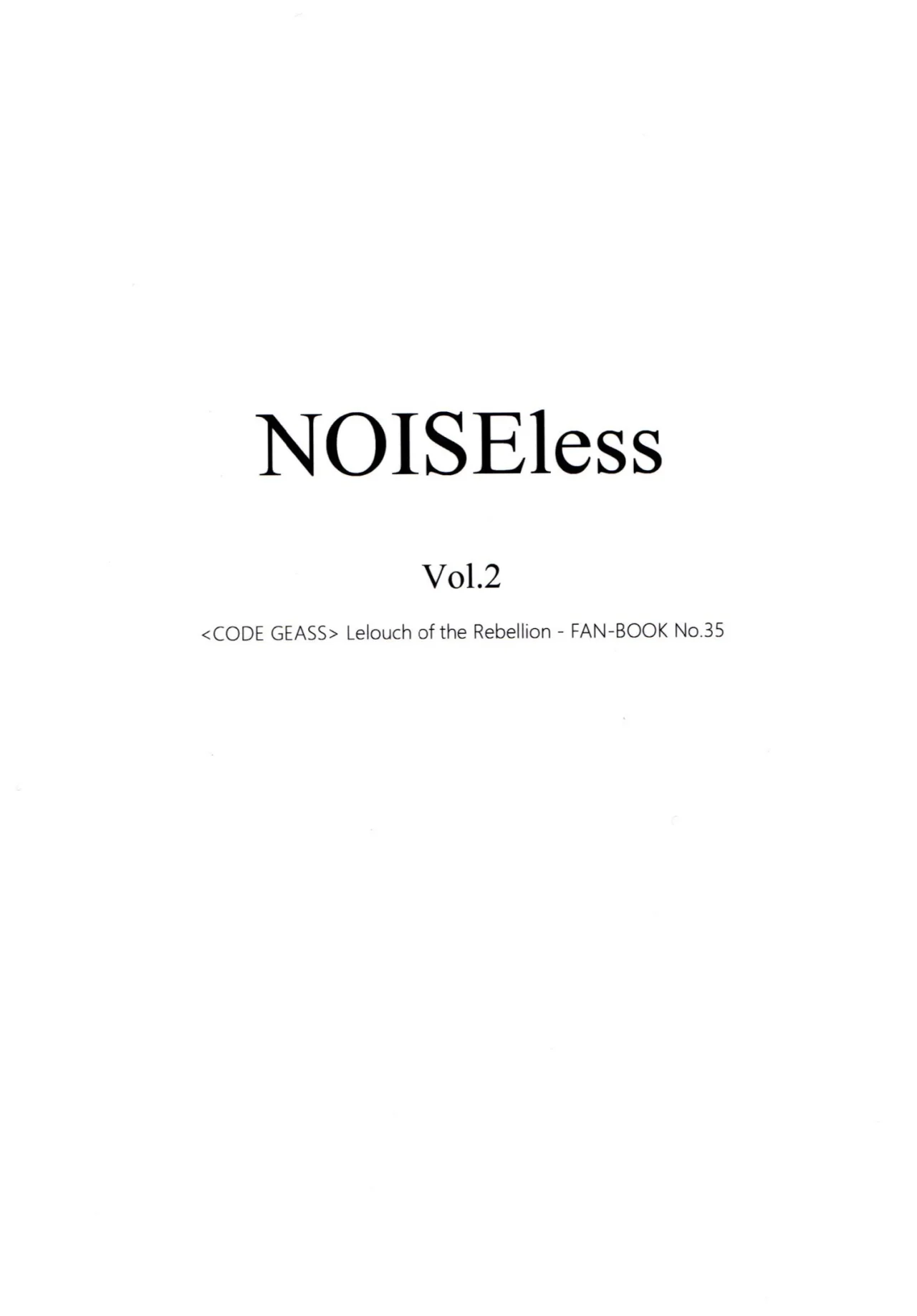 NOISEless Volumen 2