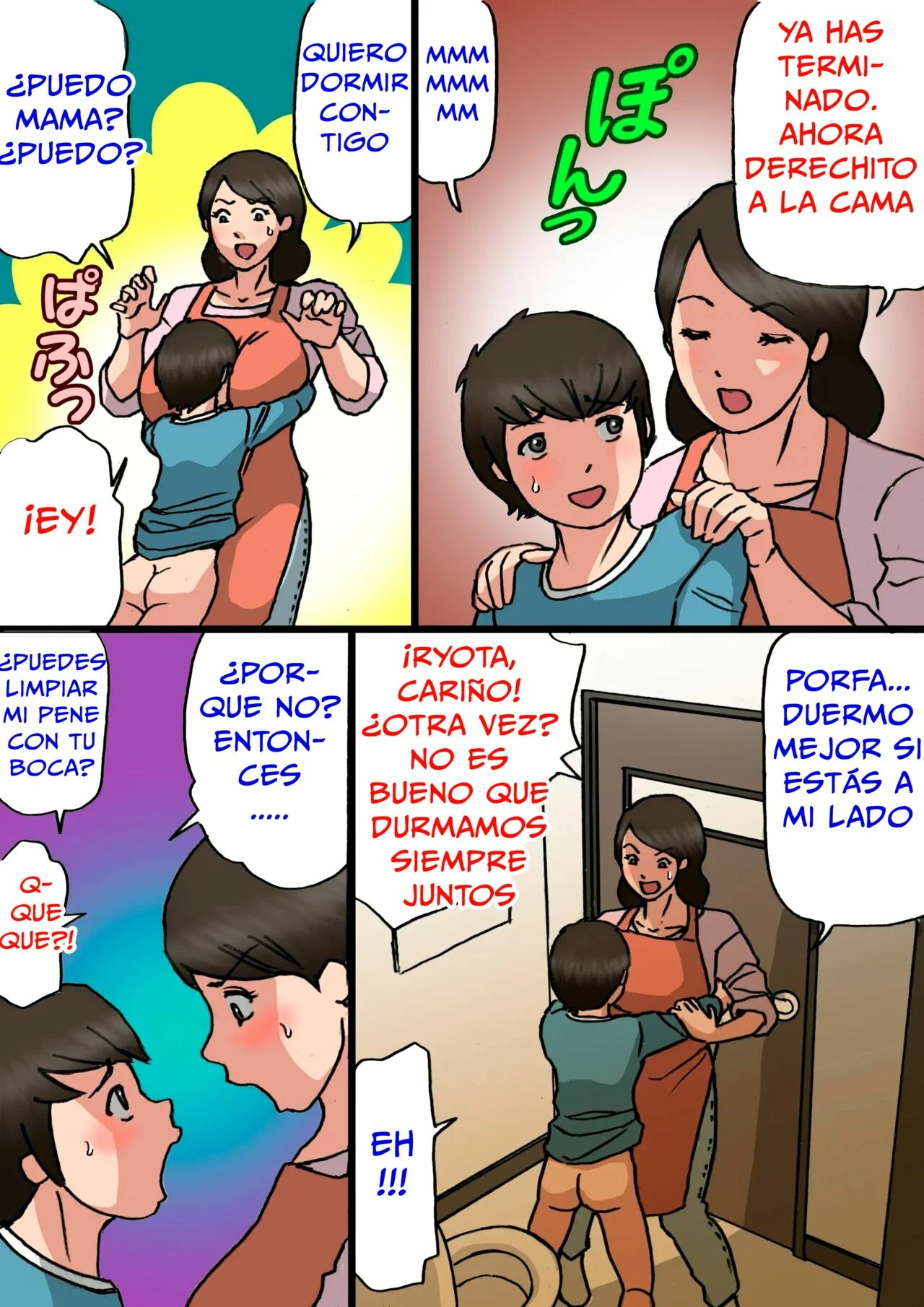 Una madre que quiere curar el mal comportamiento de su hijo!