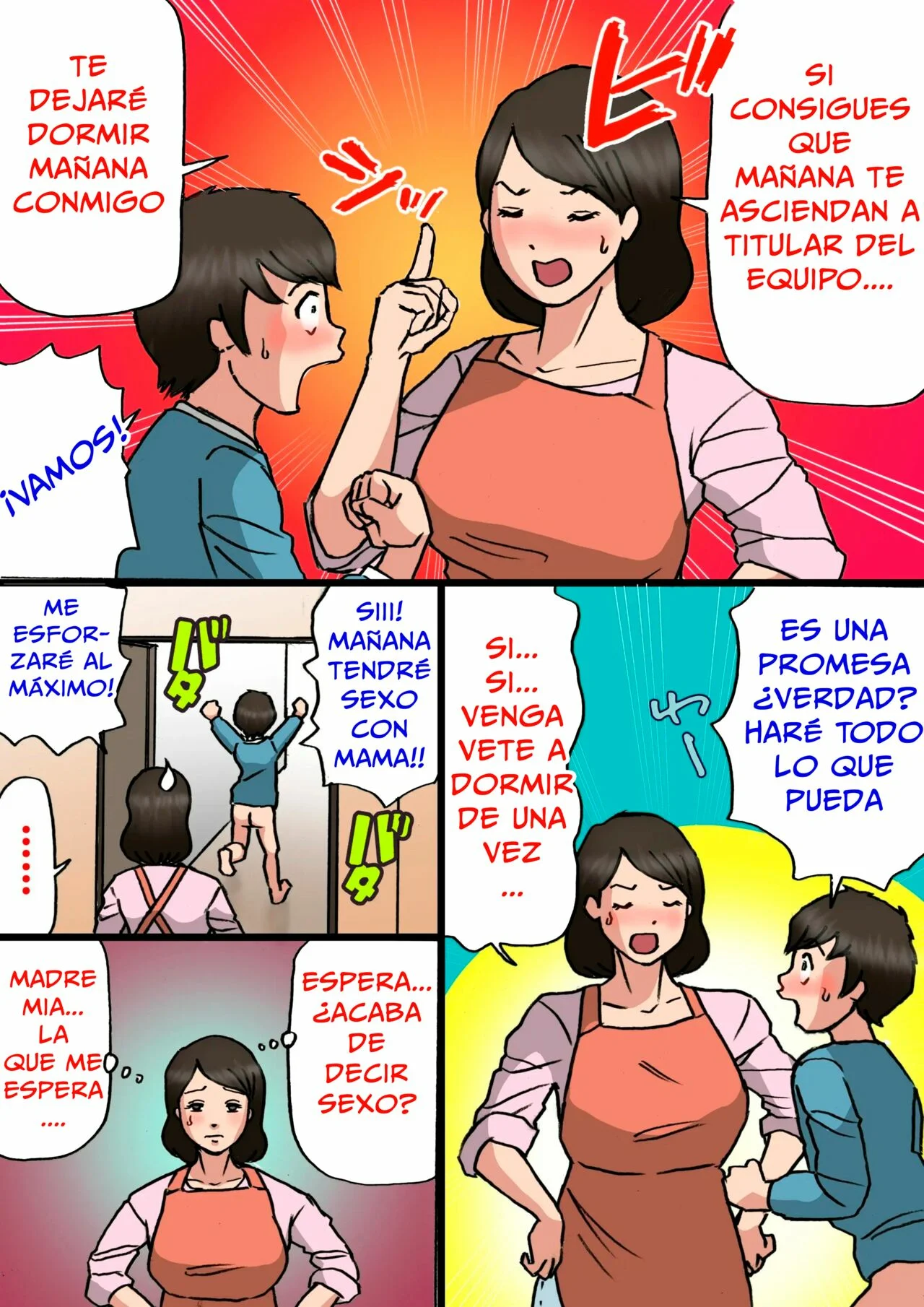 Una madre que quiere curar el mal comportamiento de su hijo!