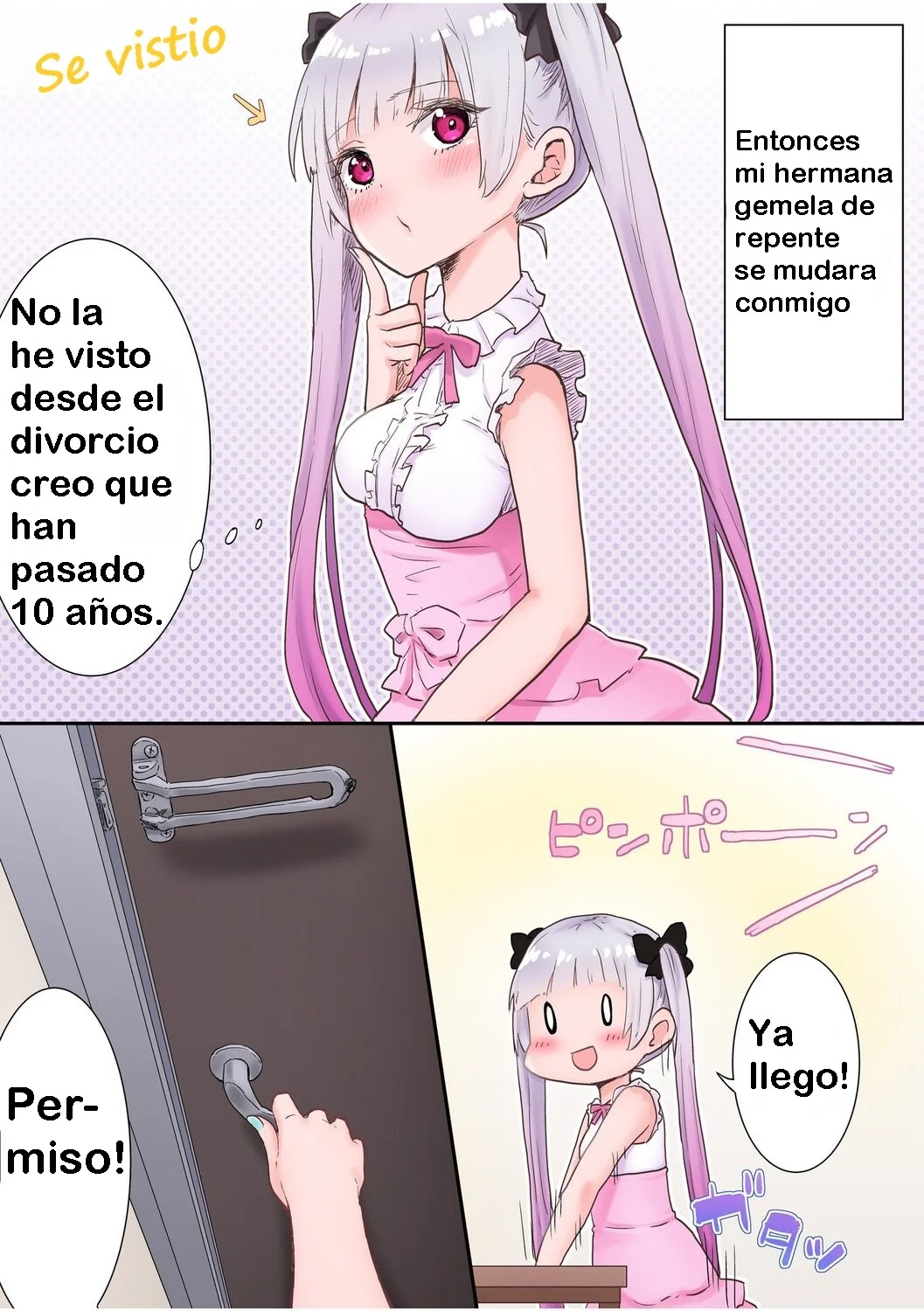 La vida yuri de las hermanas gemelas 1 - Futago Shimai-chan no Yuri Seikatsu 1