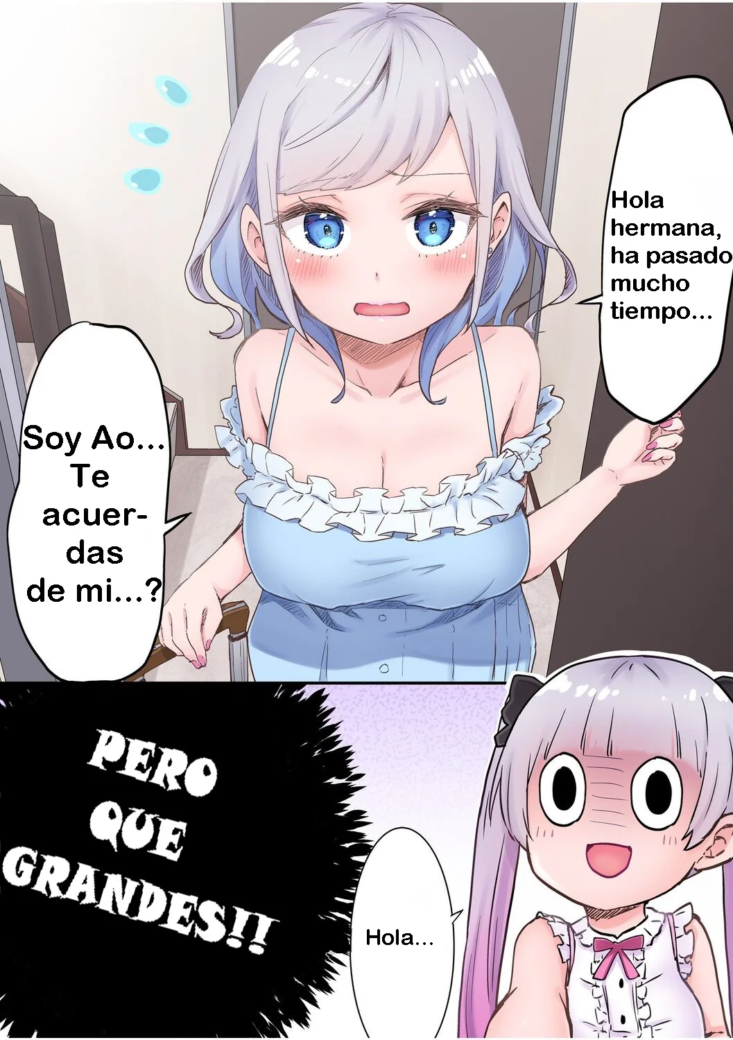 La vida yuri de las hermanas gemelas 1 - Futago Shimai-chan no Yuri Seikatsu 1