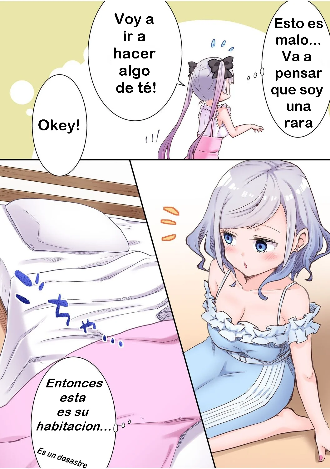 La vida yuri de las hermanas gemelas 1 - Futago Shimai-chan no Yuri Seikatsu 1