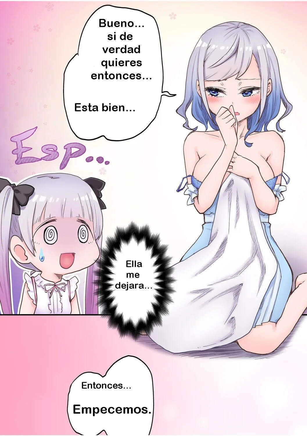 La vida yuri de las hermanas gemelas 1 - Futago Shimai-chan no Yuri Seikatsu 1