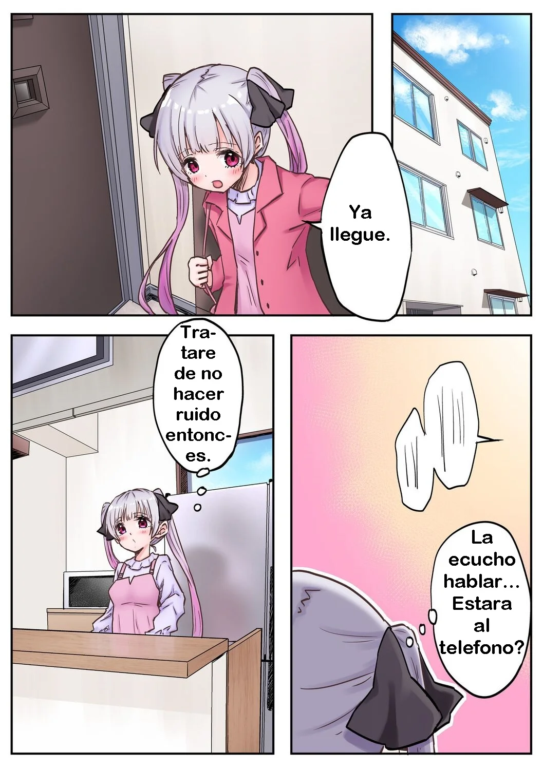 La vida yuri de las hermanas gemelas 2 - Futago Shimai-chan no Yuri Seikatsu 2