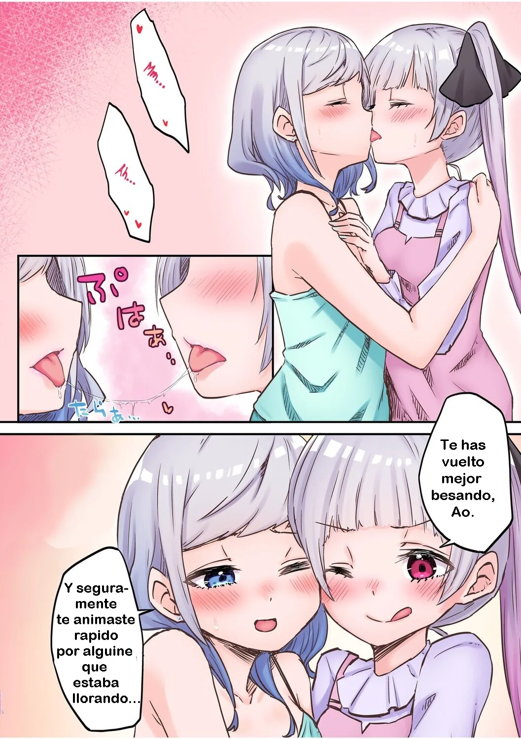 La vida yuri de las hermanas gemelas 2 - Futago Shimai-chan no Yuri Seikatsu 2