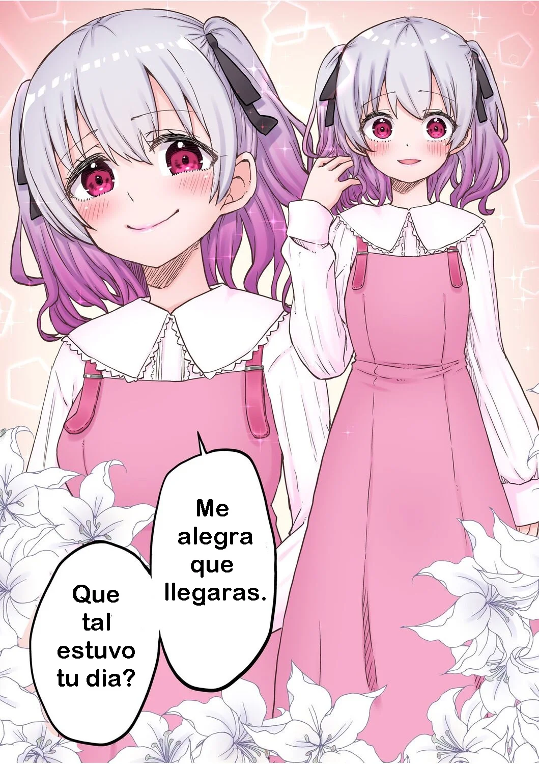 La vida yuri de las hermanas gemelas 4 - Futago Shimai-chan no Yuri Seikatsu 4