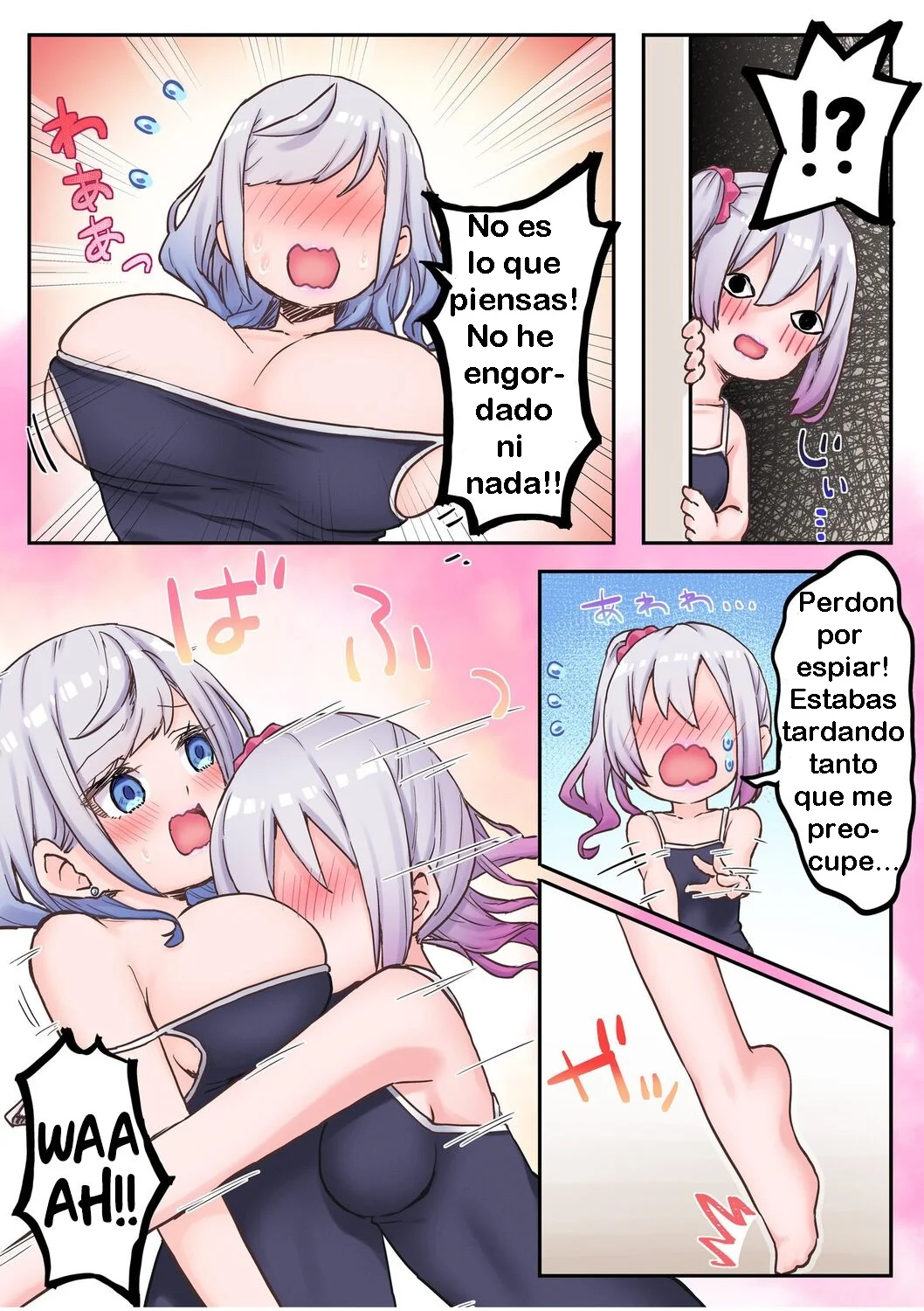 La vida yuri de las hermanas gemelas 6 - Futago Shimai-chan no Yuri Seikatsu 6