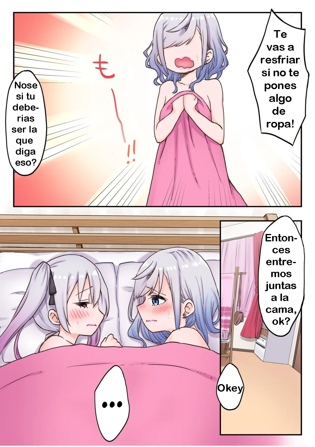 La vida yuri de las hermanas gemelas 7 - Futago Shimai-chan no Yuri Seikatsu 7