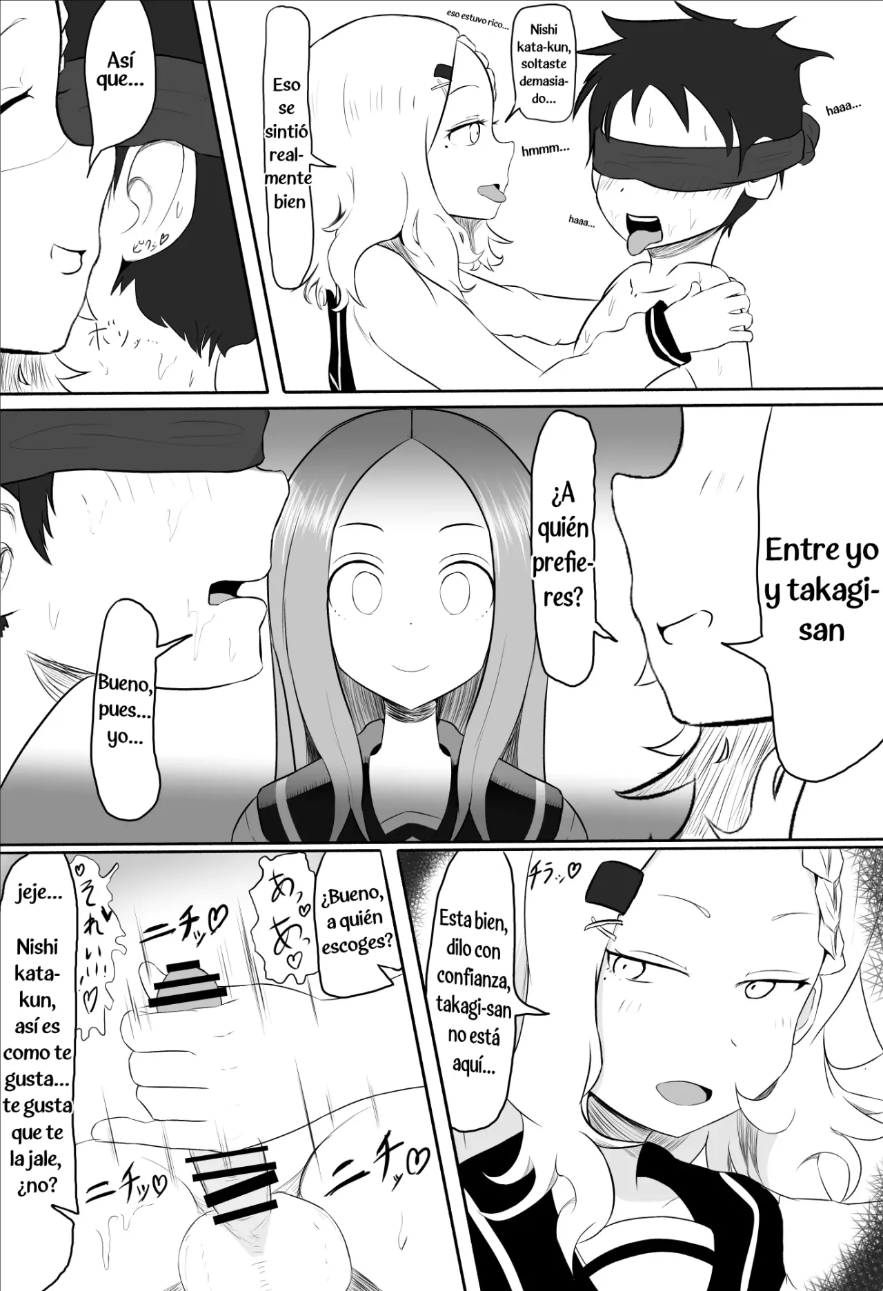 Hojo-san ni Nishikata O Netorareru Takagi-san (Español)