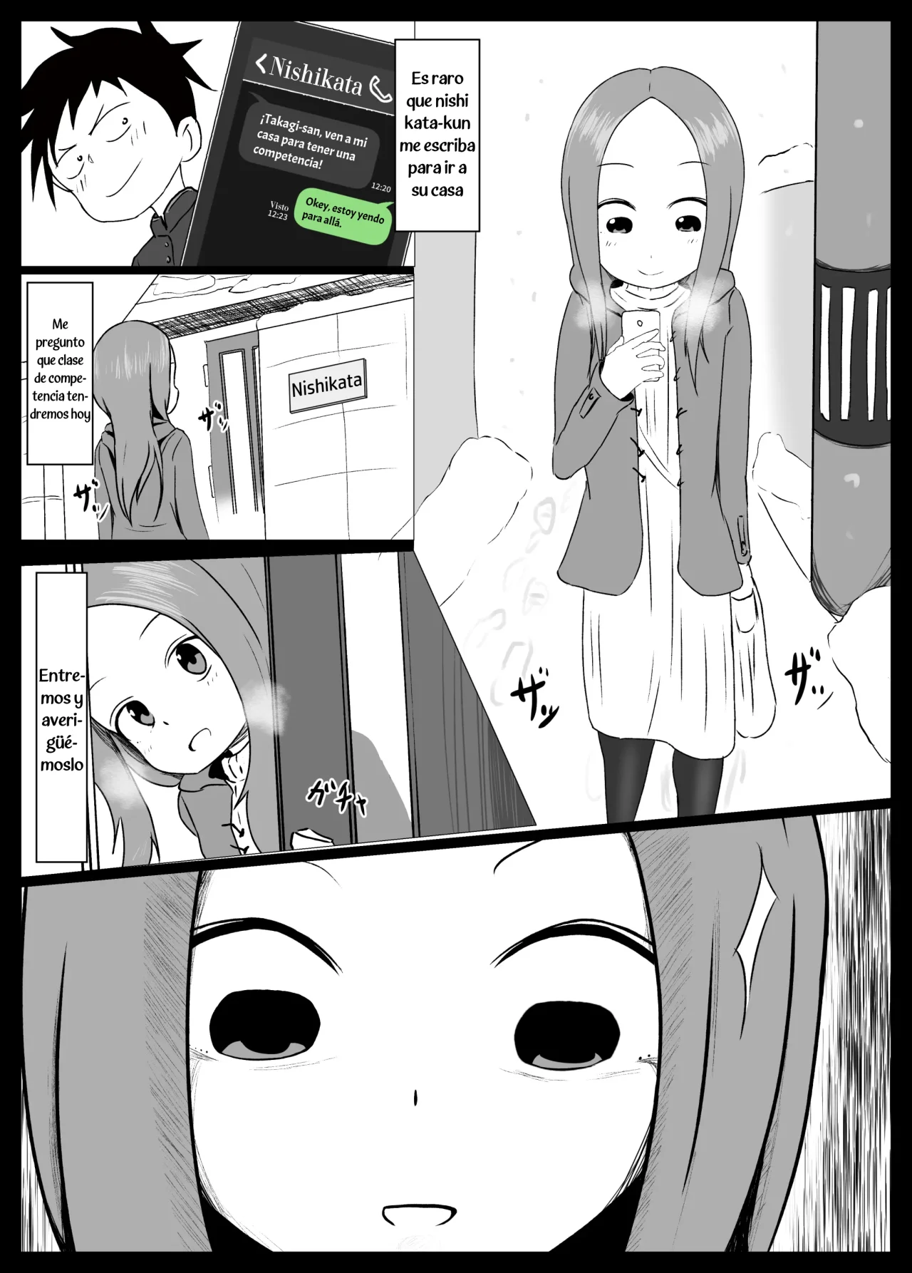 Hojo-san ni Nishikata O Netorareru Takagi-san (Español)