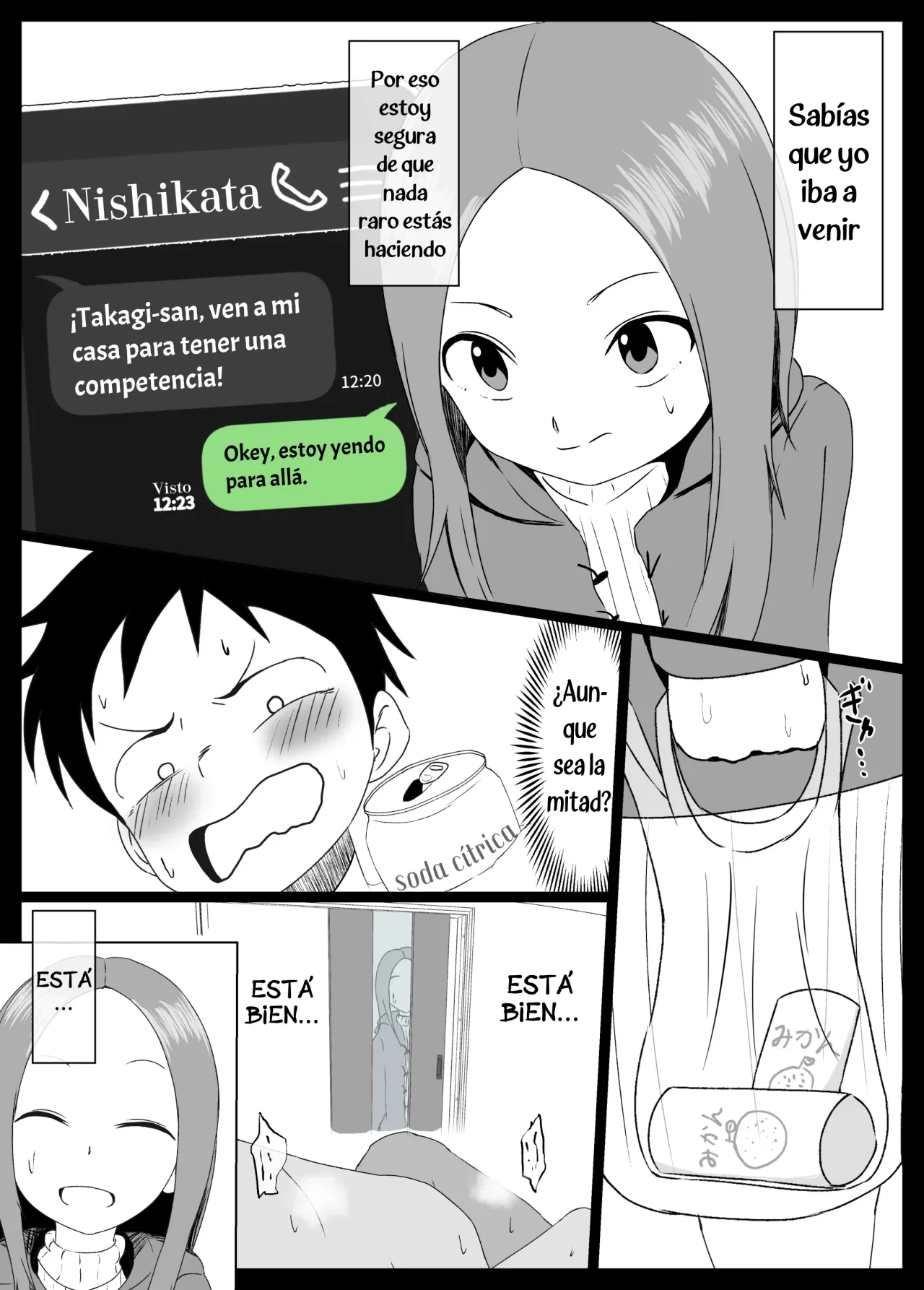 Hojo-san ni Nishikata O Netorareru Takagi-san (Español)