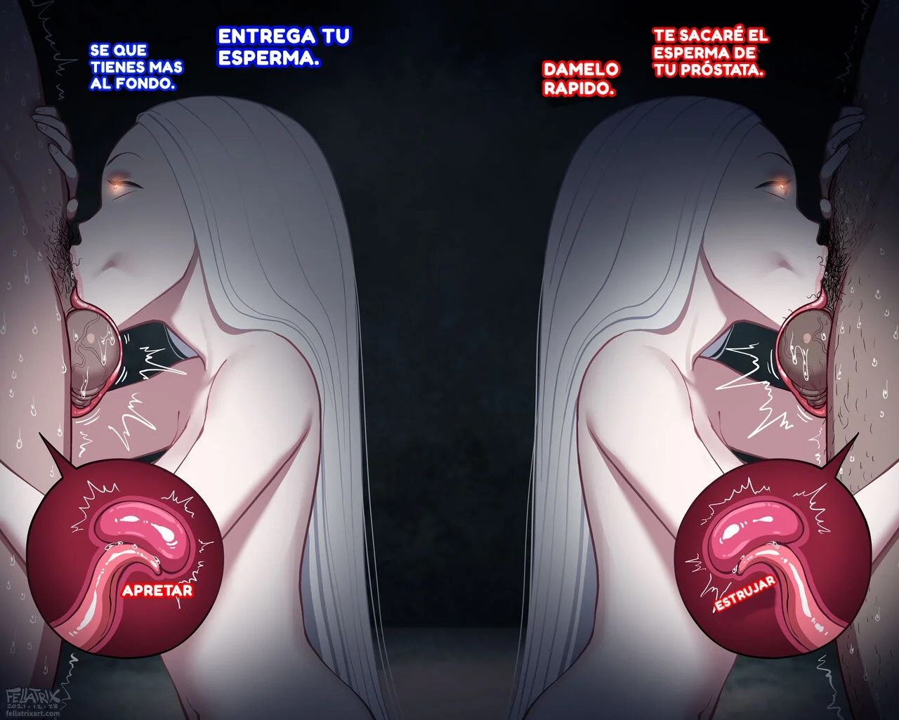 Fellatrix las hermanas traga esperma