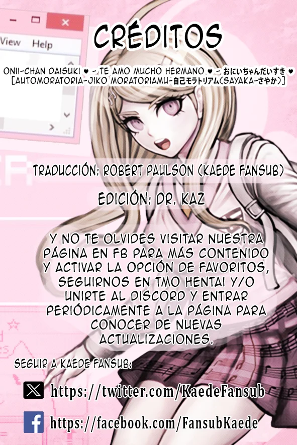 Te amo onii-chan