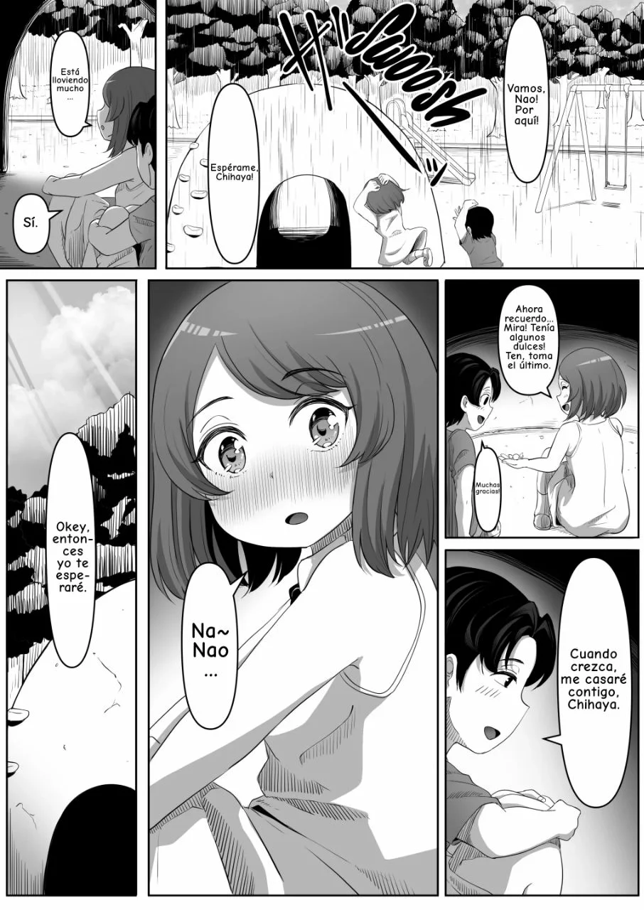 [Kurogoma Seizou Koujou (Goma Gorilla)] Tonari no Yasashii Onee-san wa Yandere datta (Spanish) [Paul