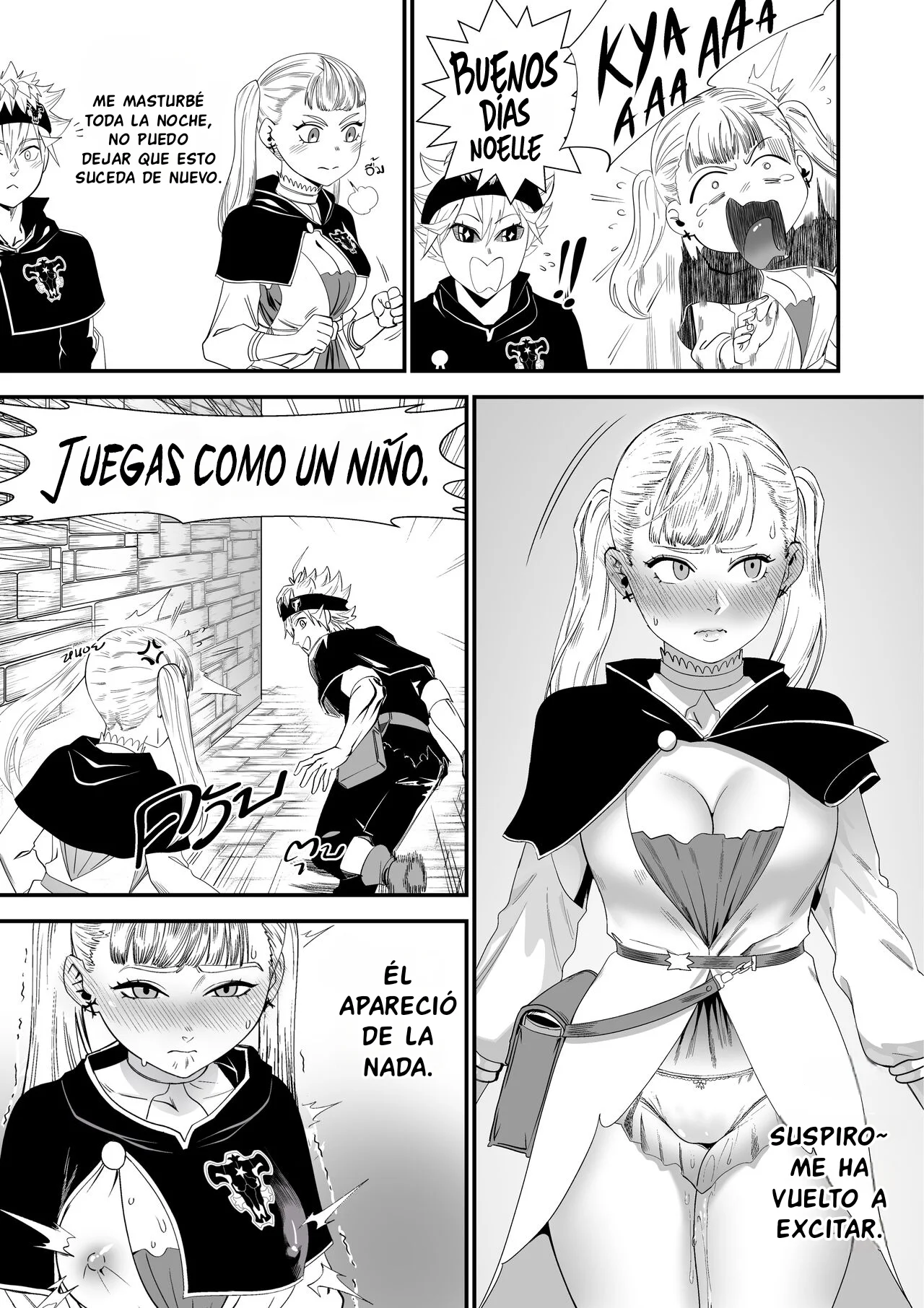 BLACK CLOVER LIBRO PORNO