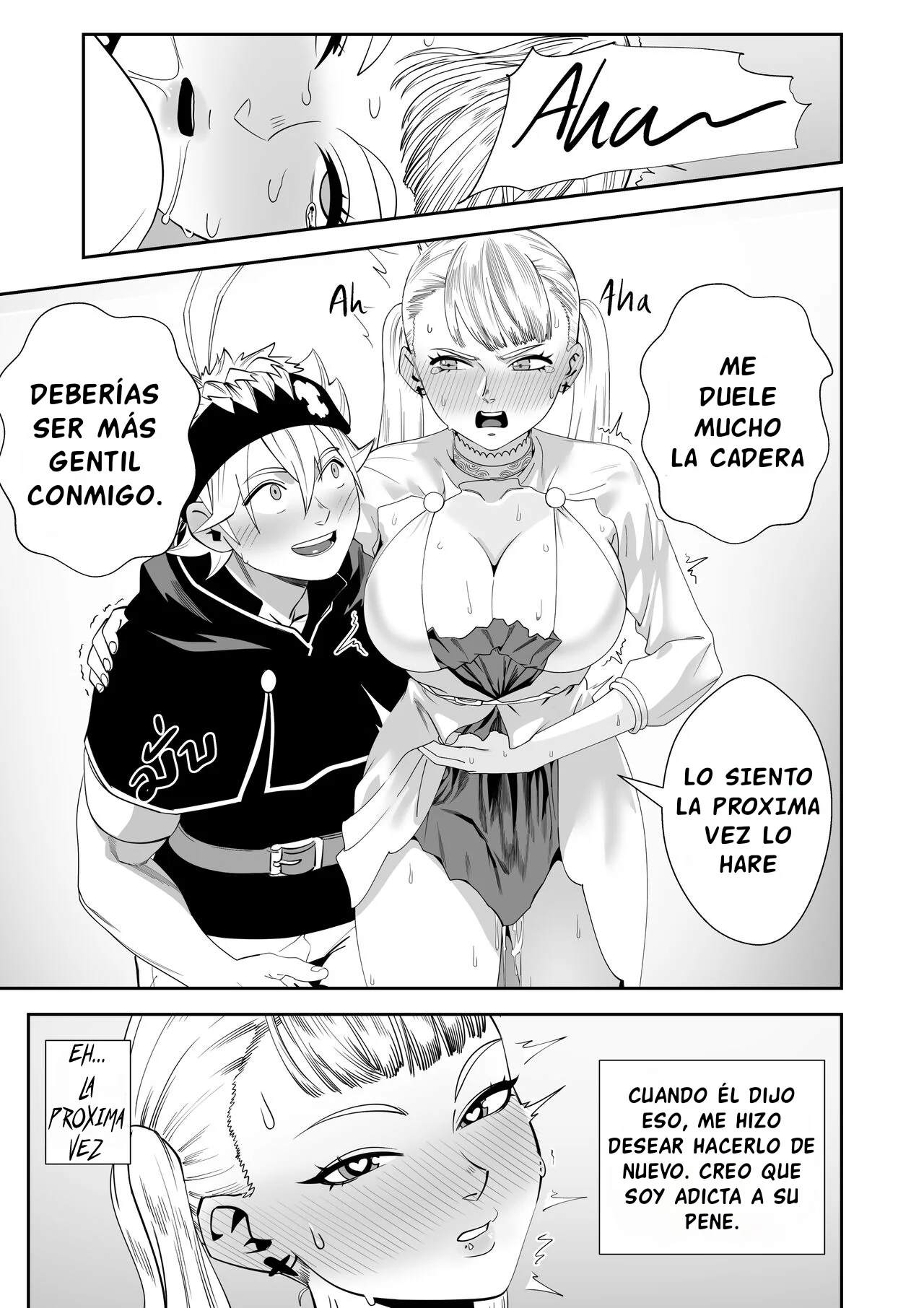 BLACK CLOVER LIBRO PORNO