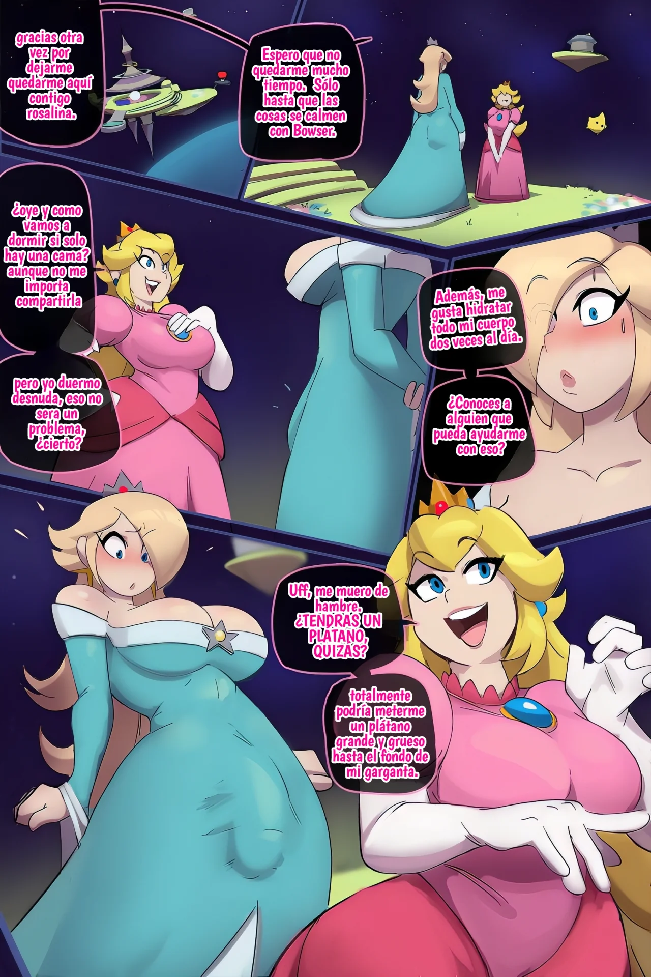 Princess rosalina futanari (en proceso)