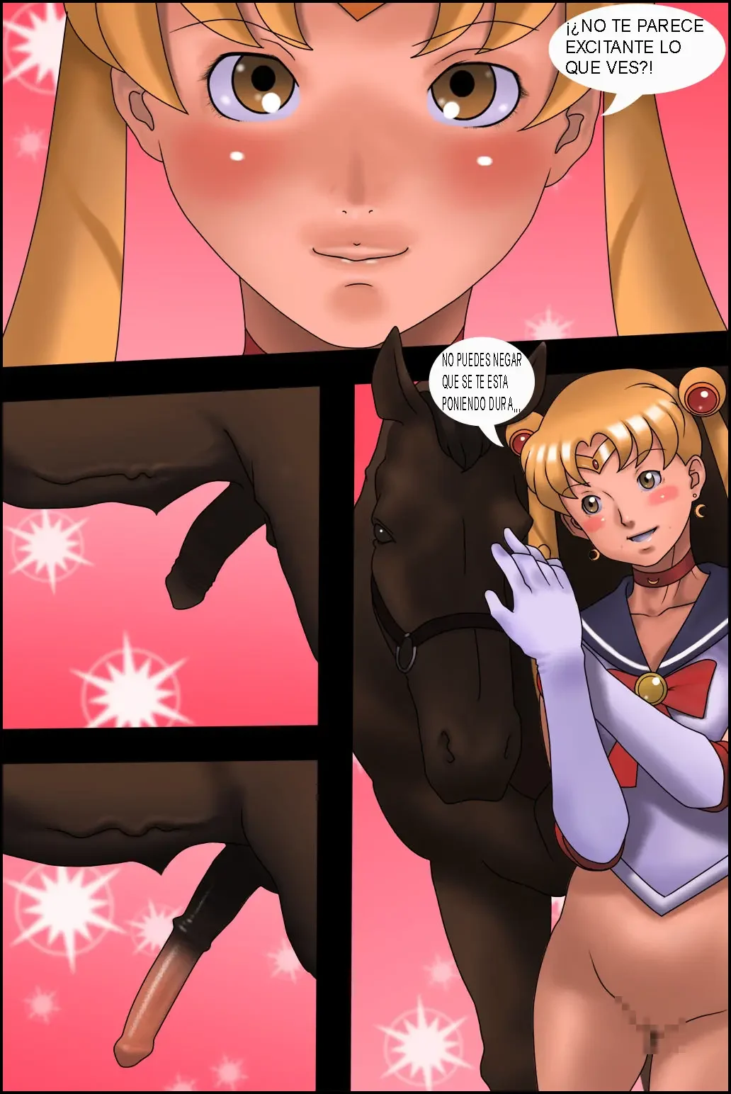 Sailor Moon Y El Caballo