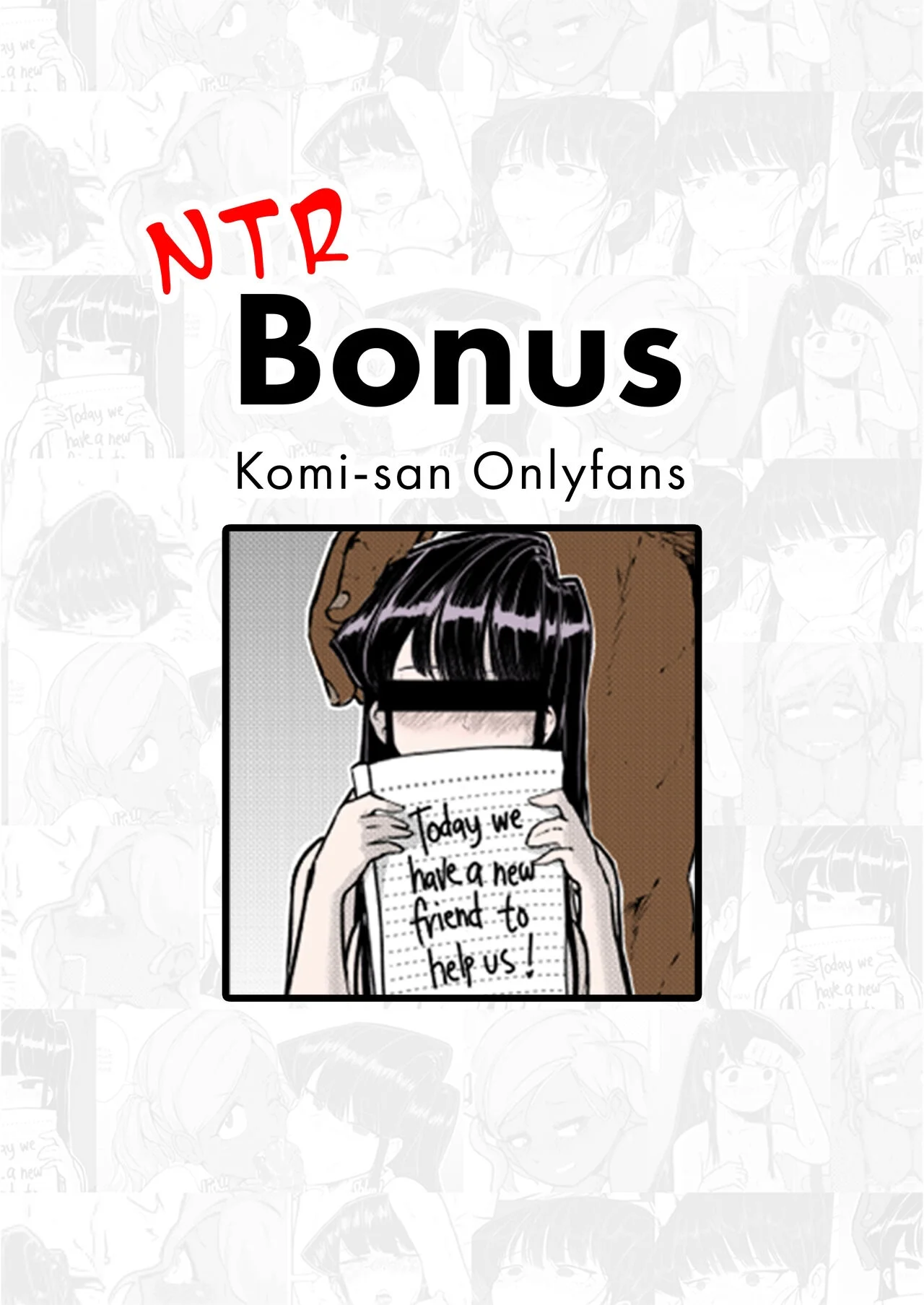 Komi x Manbagi x Tadano - bonus