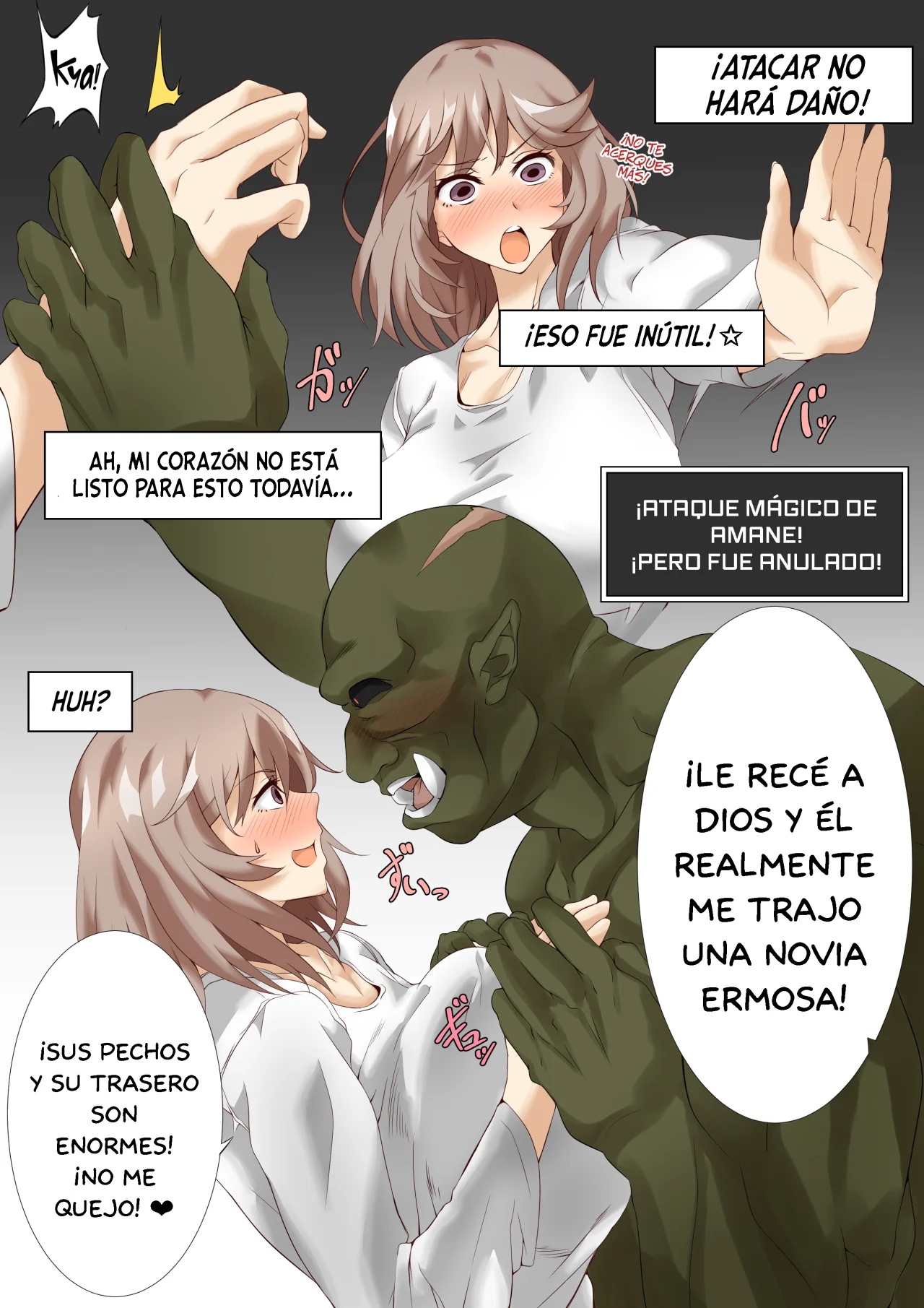 Isekai Tensei Shitara Orc no Yome ni Saserareta