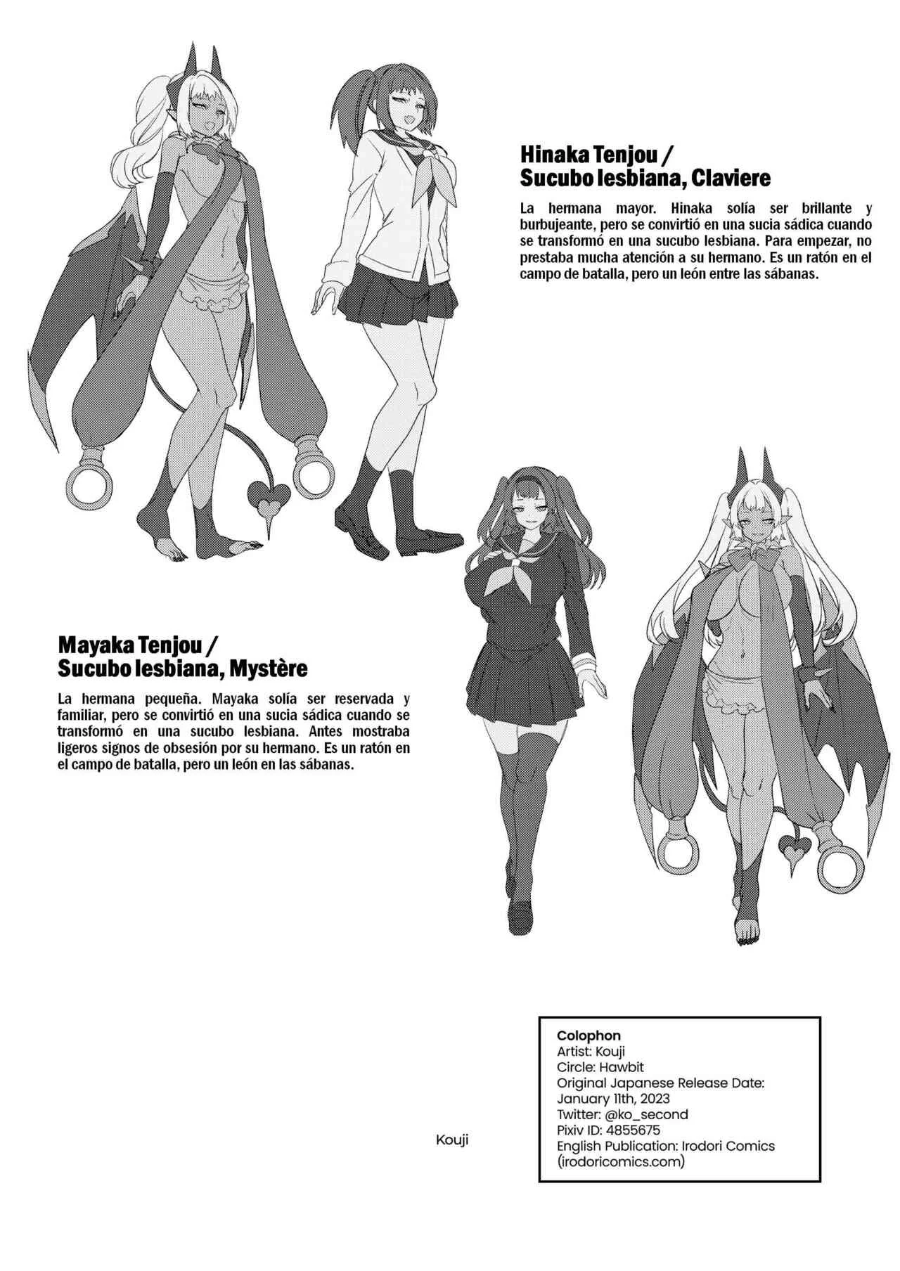 Gender Bending Magical Girl vs Lesbian Succubi