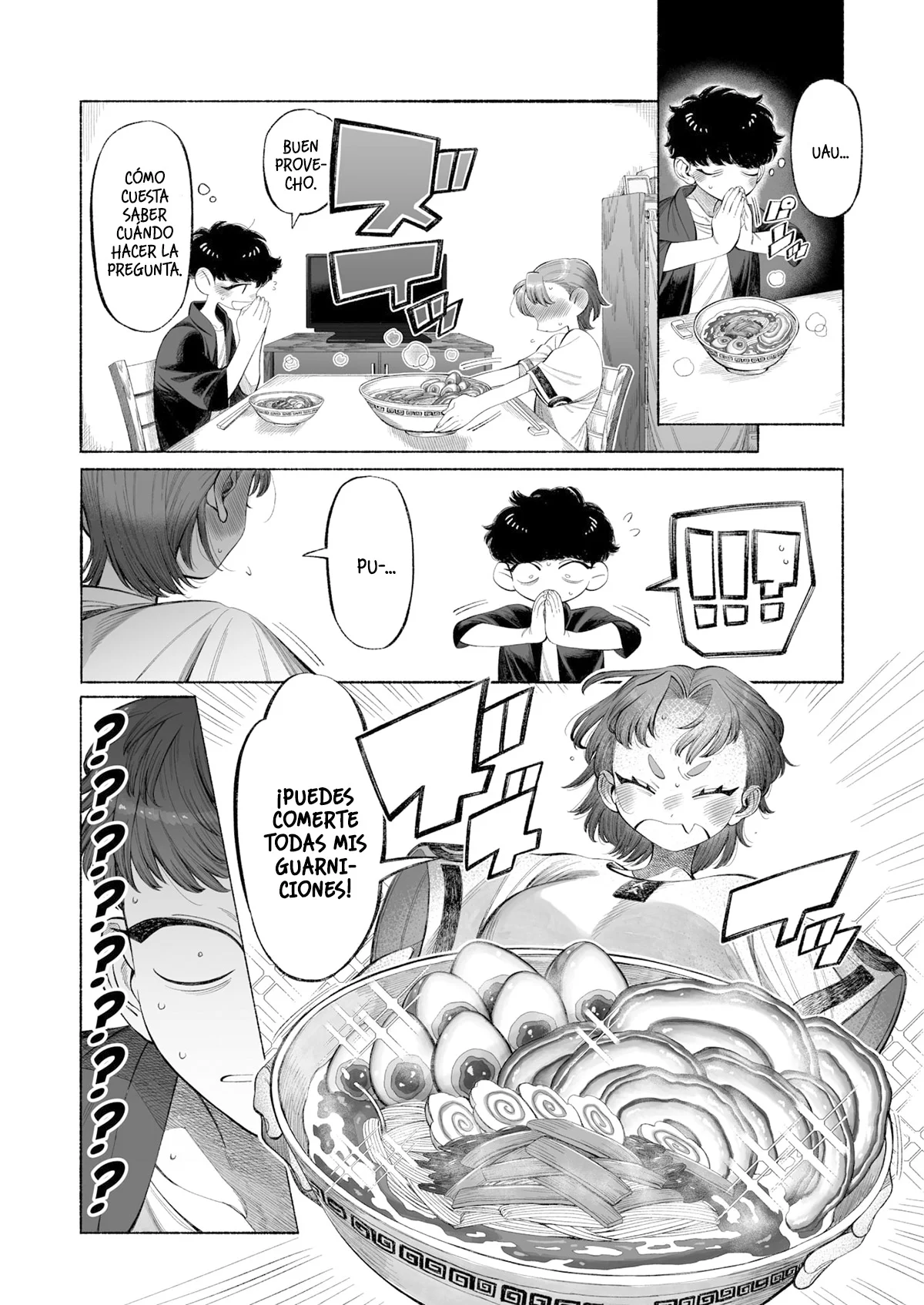 Mitarashi tiene hambre