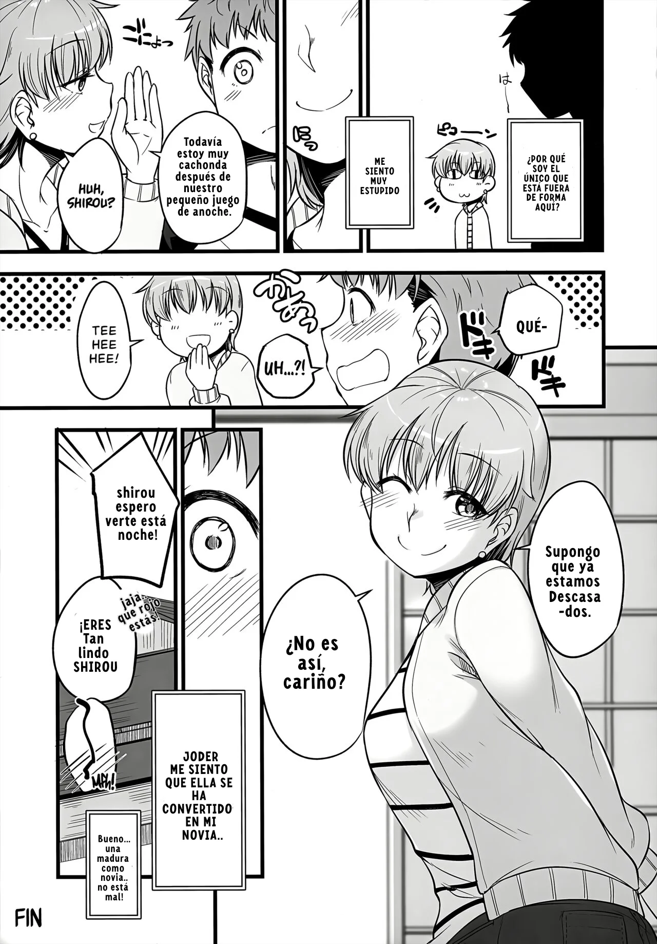 SHIROU EMIYA TENIENDO SEXO CON UNA BORRACHA SENSEI TAIGA FUJI