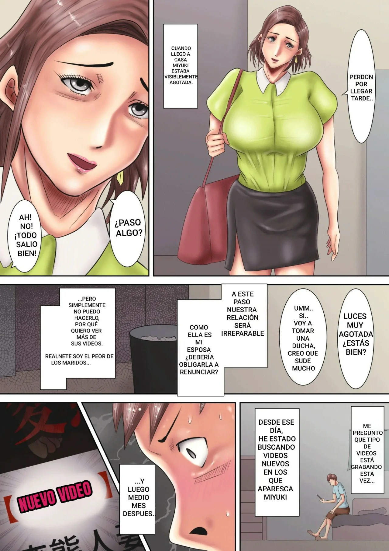  Mi Esposa Se Convirtio En Una Pervertida Actriz AV - (Boku No Tsuma Wa Hentai Do-M Na AV Joyuu) 